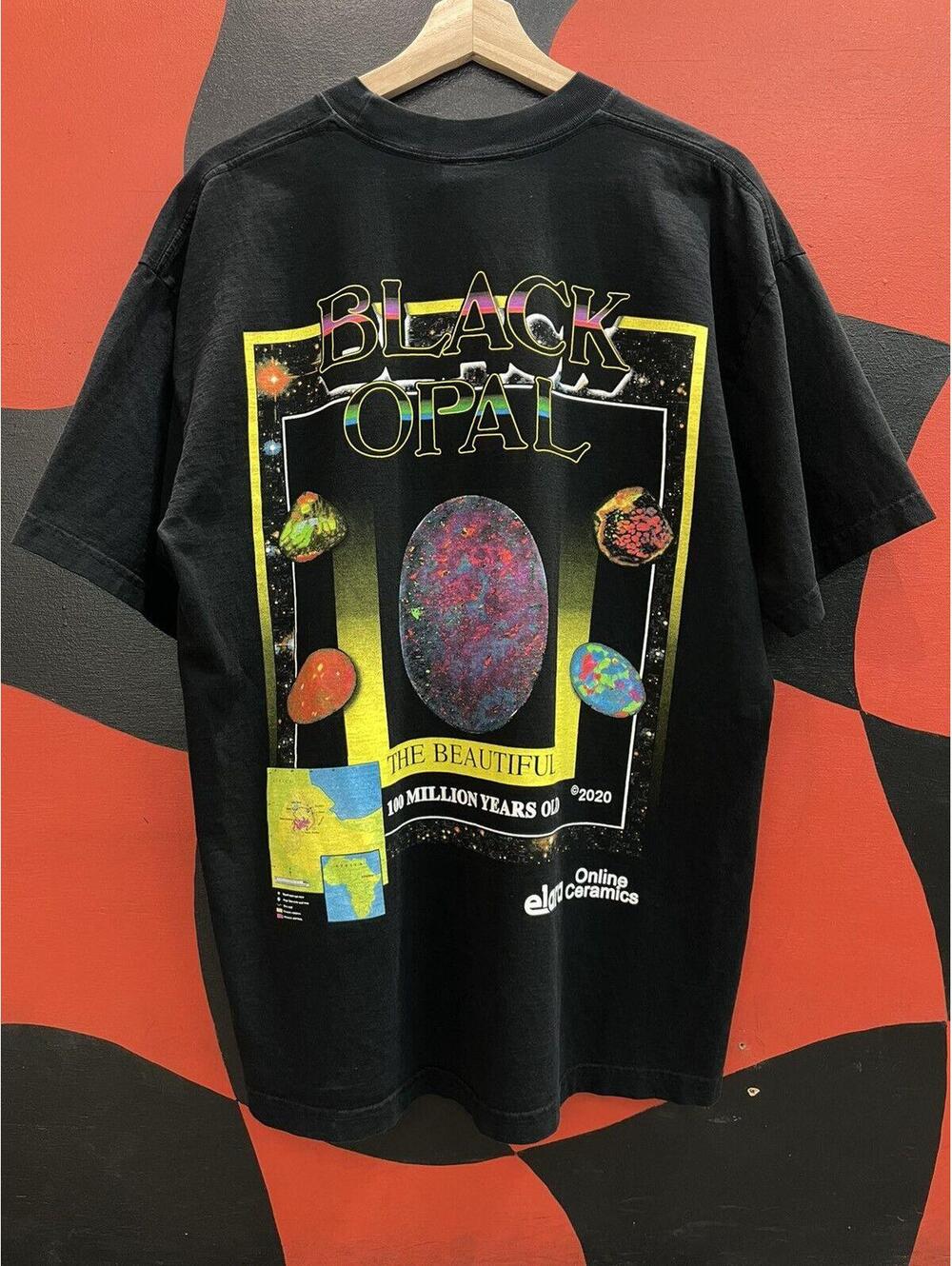 Uncut Gems Adam Sandler Online Ceramics Black Opal tee